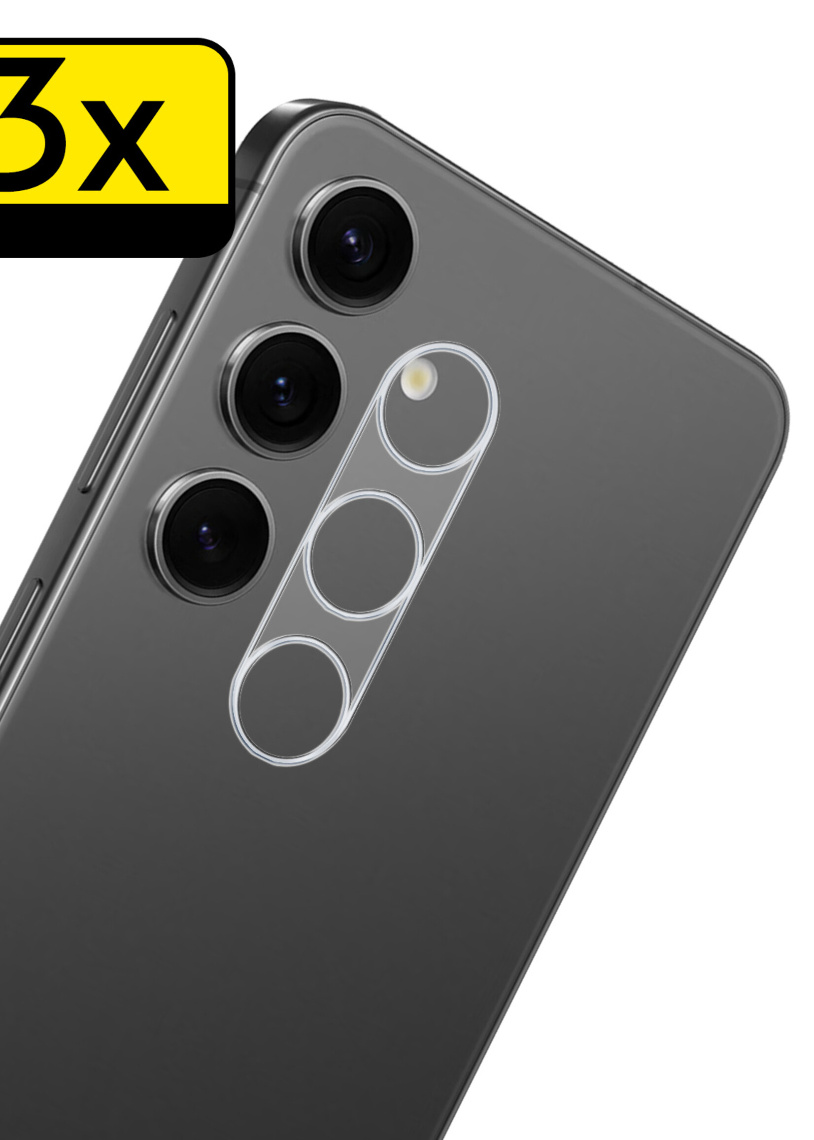 LUQ LUQ Samsung Galaxy S25 Plus Camera Screenprotector - 3 PACK