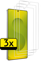 LUQ LUQ Samsung Galaxy S25 Ultra Screenprotector Glas - 3 PACK