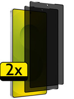 LUQ LUQ Samsung Galaxy S25 Ultra Screenprotector Glas Privacy - 2 PACK
