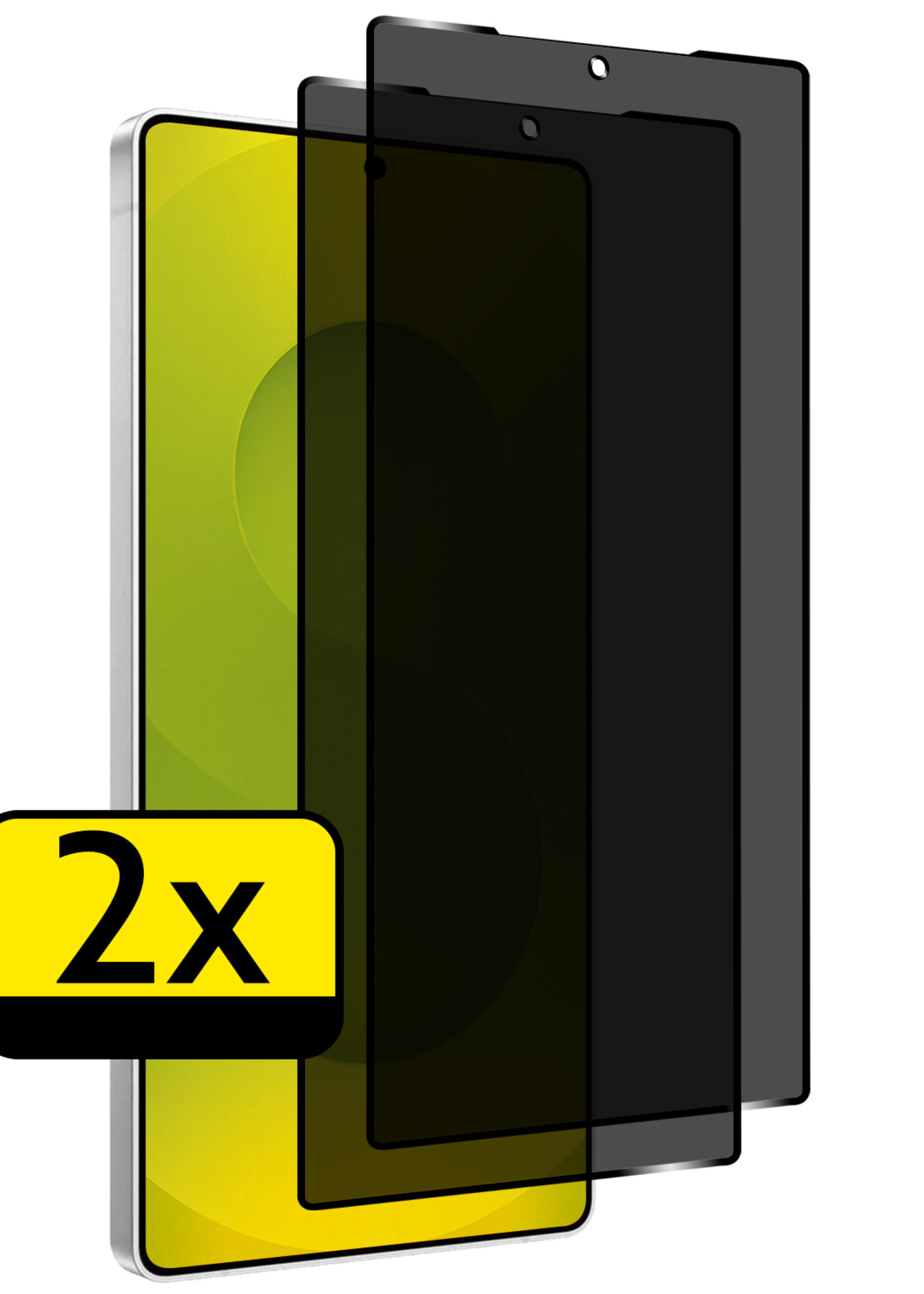 LUQ LUQ Samsung Galaxy S25 Ultra Screenprotector Glas Privacy - 2 PACK