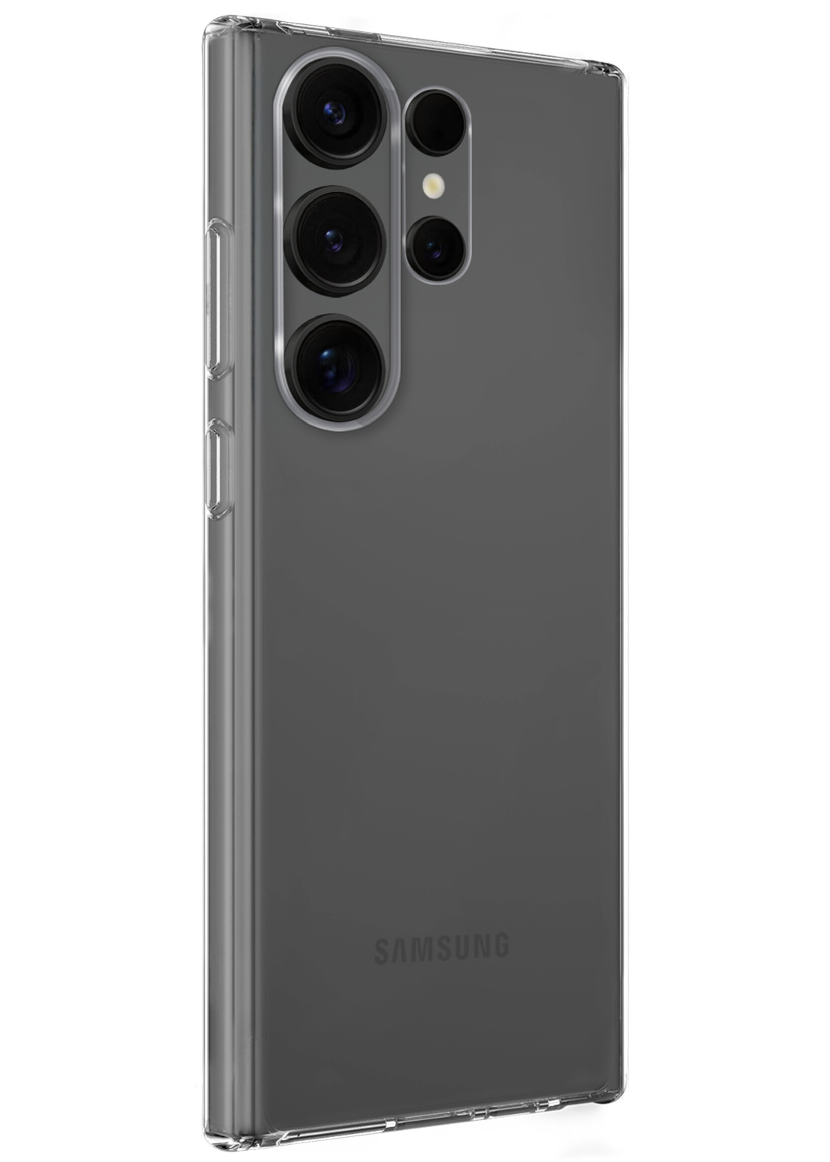LUQ LUQ Samsung Galaxy S25 Ultra Hoesje Siliconen - Transparant