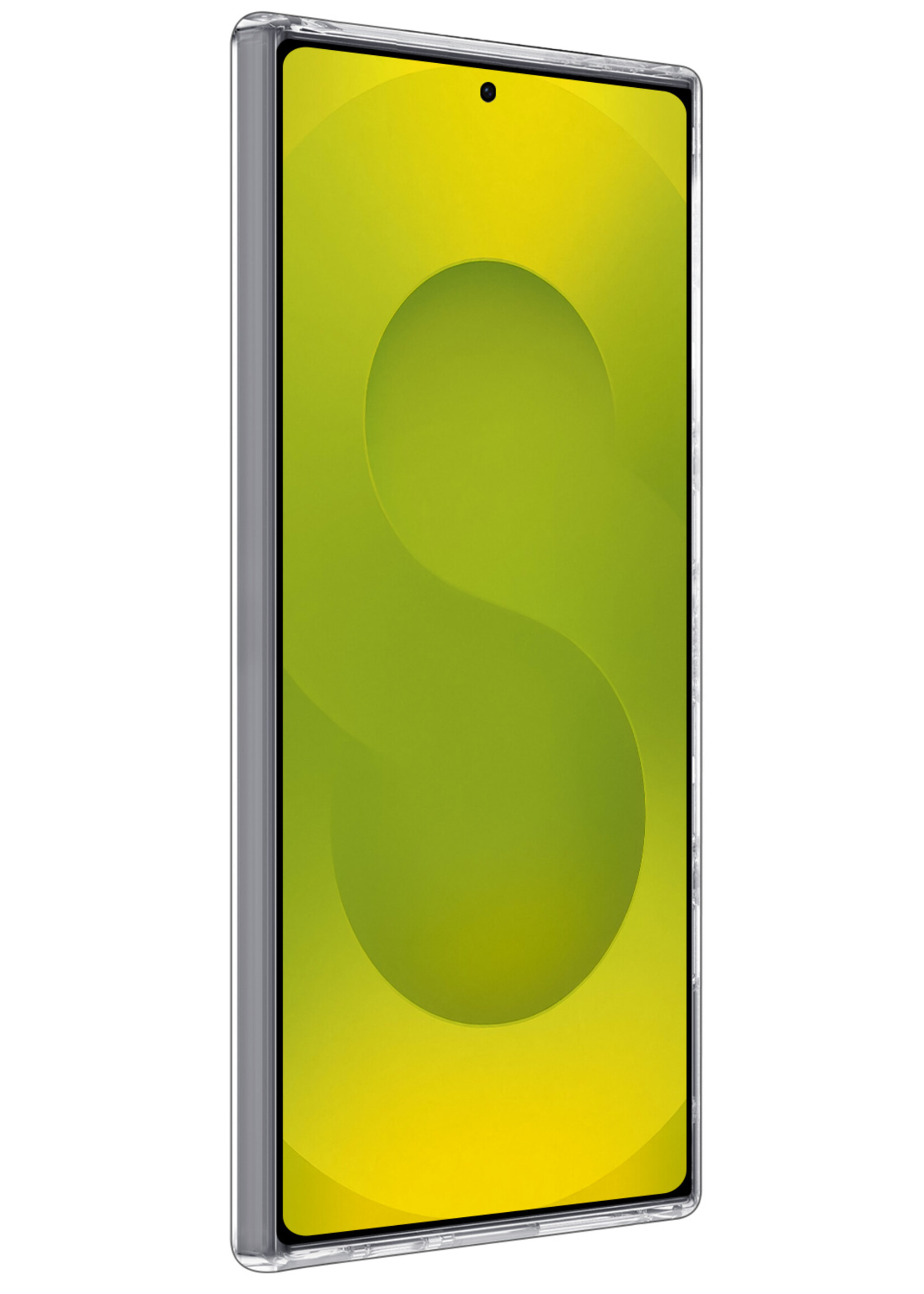 LUQ LUQ Samsung Galaxy S25 Ultra Hoesje Siliconen - Transparant - 2 PACK