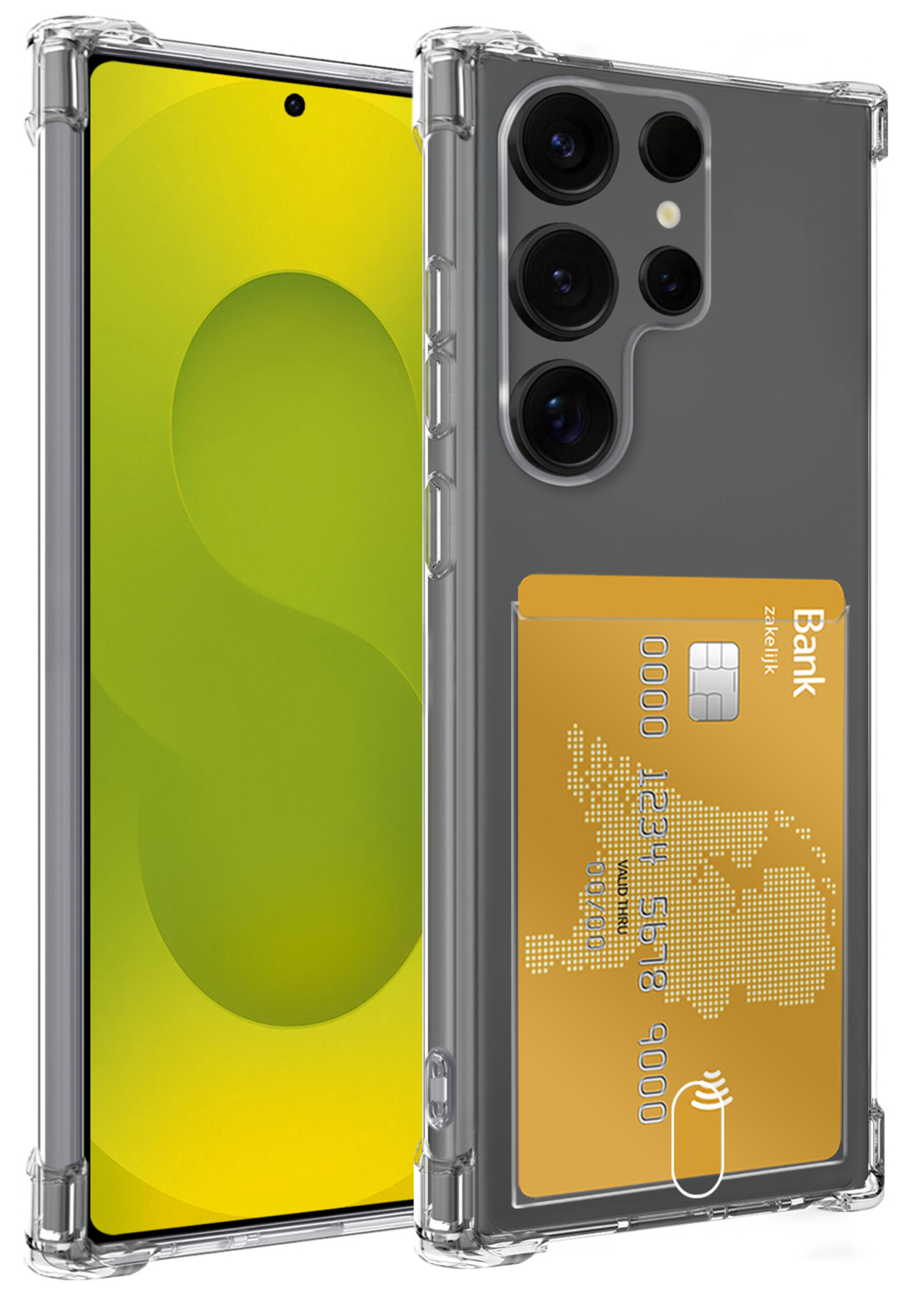 LUQ LUQ Samsung Galaxy S25 Ultra Hoesje Pashouder