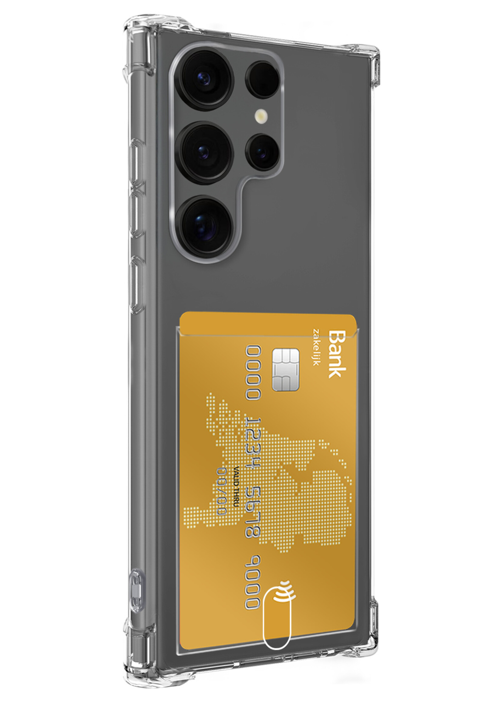 LUQ LUQ Samsung Galaxy S25 Ultra Hoesje Pashouder