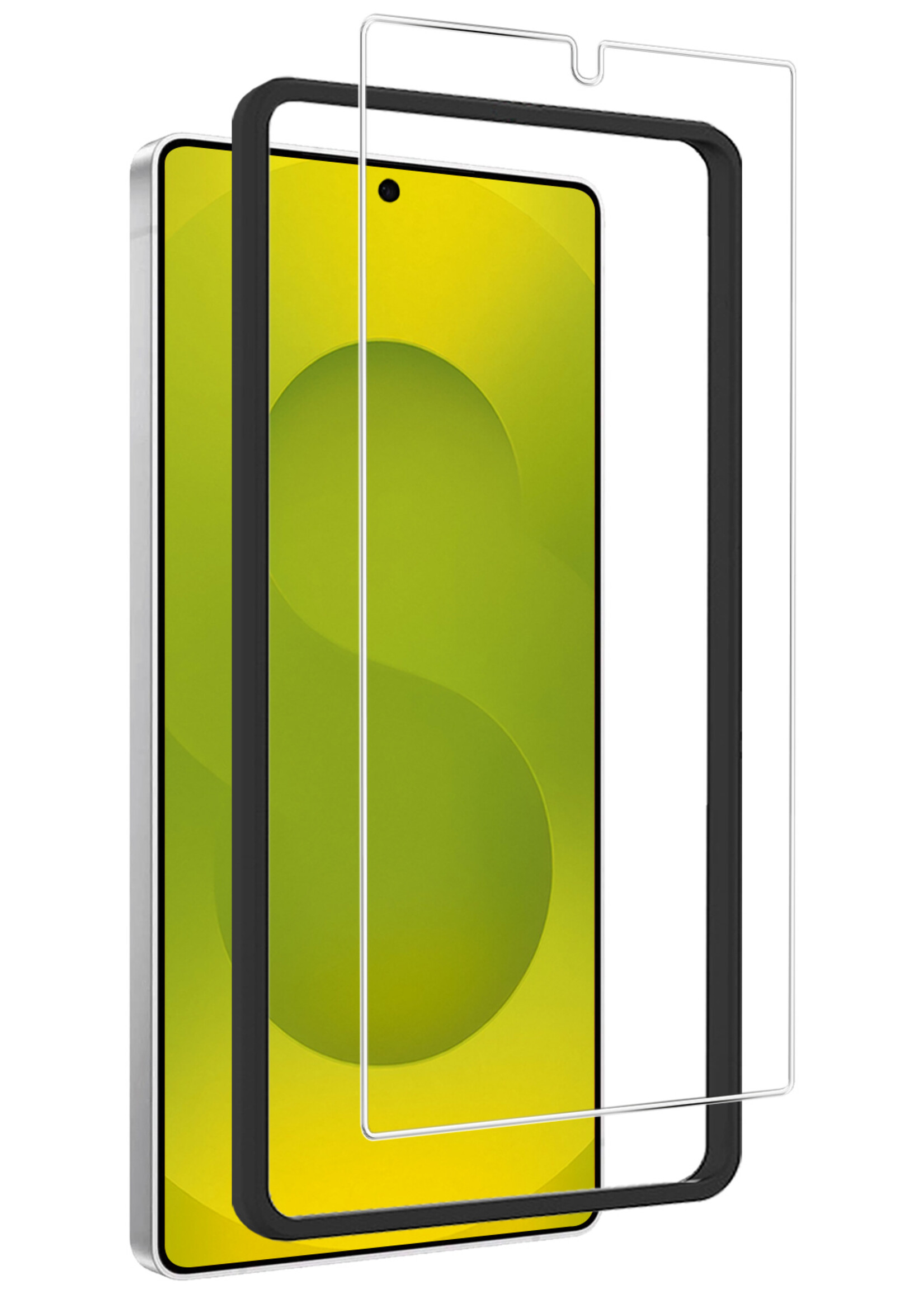 LUQ LUQ Samsung Galaxy S25 Ultra Screenprotector Met Installatieframe