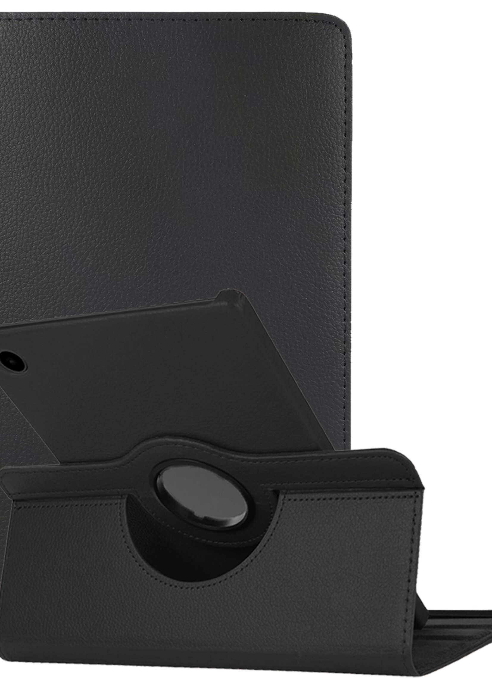 LUQ LUQ Samsung Galaxy Tab A9 Plus Hoes Draaibaar - Zwart
