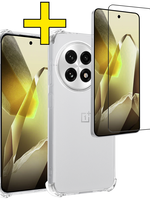LUQ LUQ OnePlus 13R Hoesje Shockproof Met Screenprotector