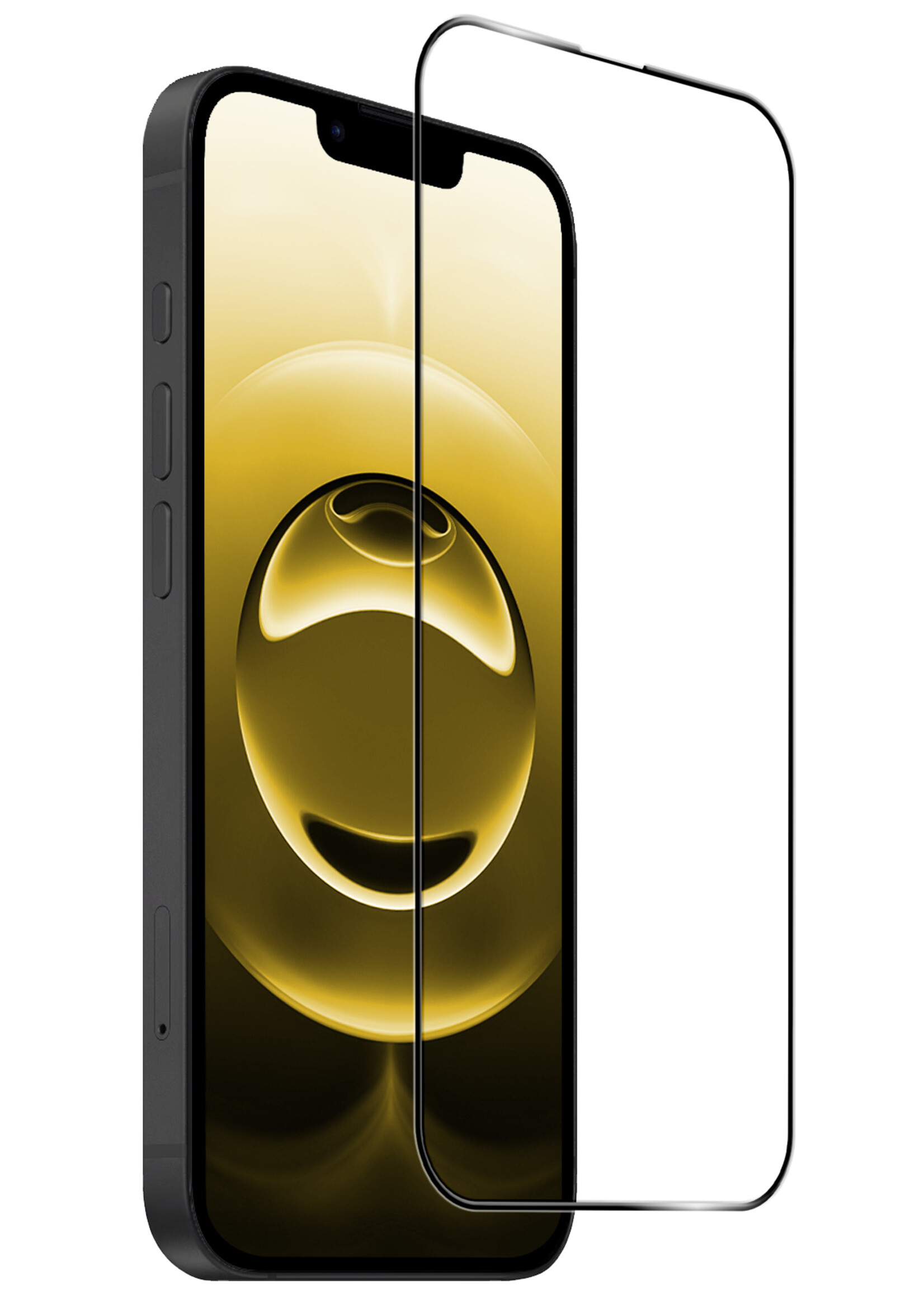 LUQ LUQ iPhone 16E Screenprotector Glas Full Cover 2D