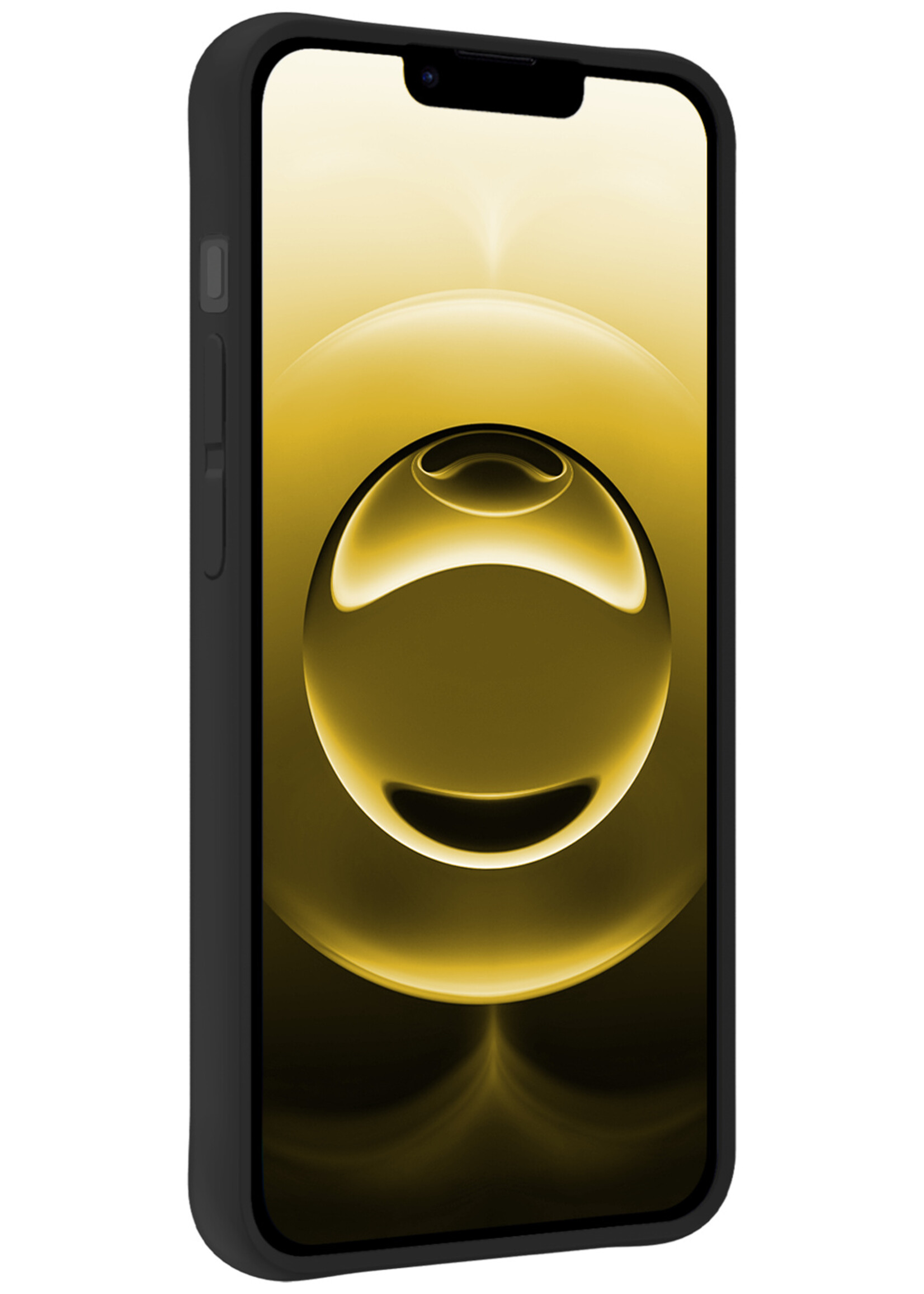 LUQ LUQ iPhone 16E Hoesje Siliconen - Zwart