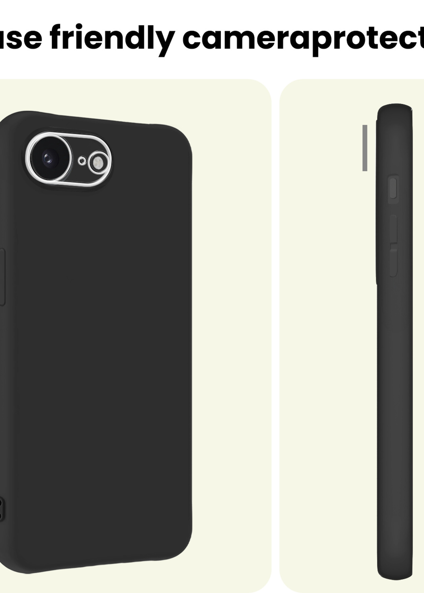 LUQ LUQ iPhone 16E Camera Screenprotector - 3 PACK