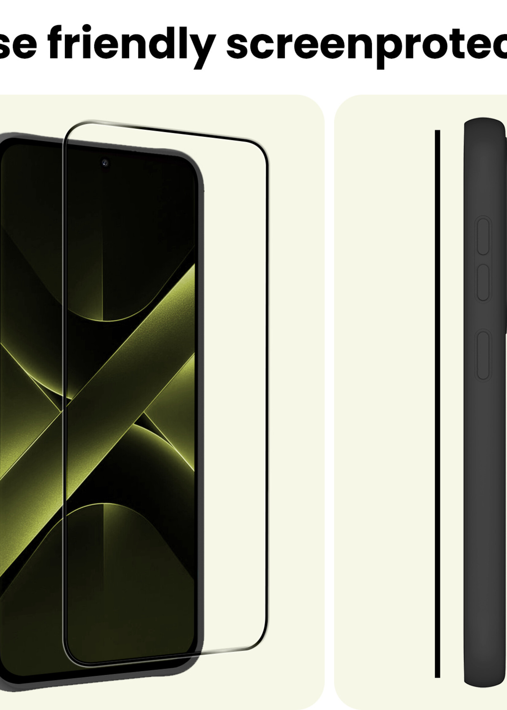 LUQ LUQ Xiaomi Poco X7 Screenprotector Glas