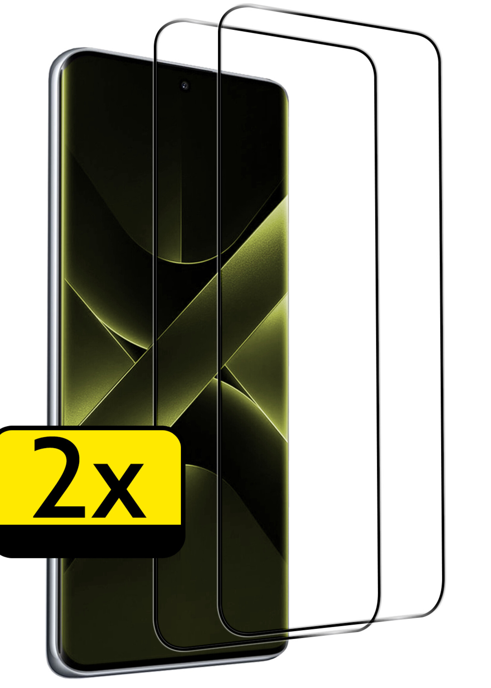 LUQ LUQ Xiaomi Poco X7 Screenprotector Glas  - 2 PACK