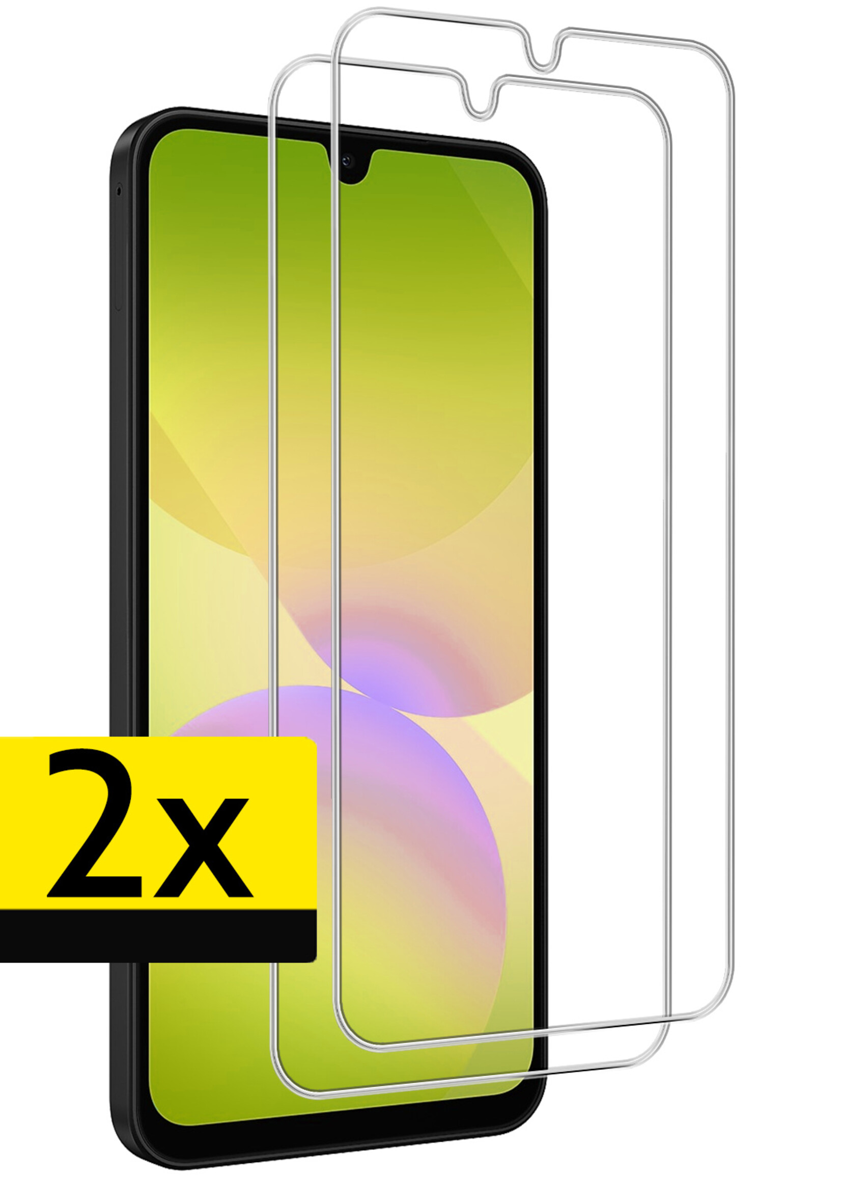 LUQ LUQ Samsung Galaxy A26 Screenprotector Glas - 2 PACK