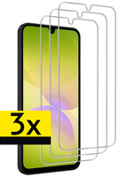 LUQ LUQ Samsung Galaxy A26 Screenprotector Glas - 3 PACK