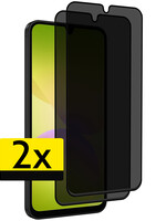 LUQ LUQ Samsung Galaxy A26 Screenprotector Glas Privacy - 2 PACK