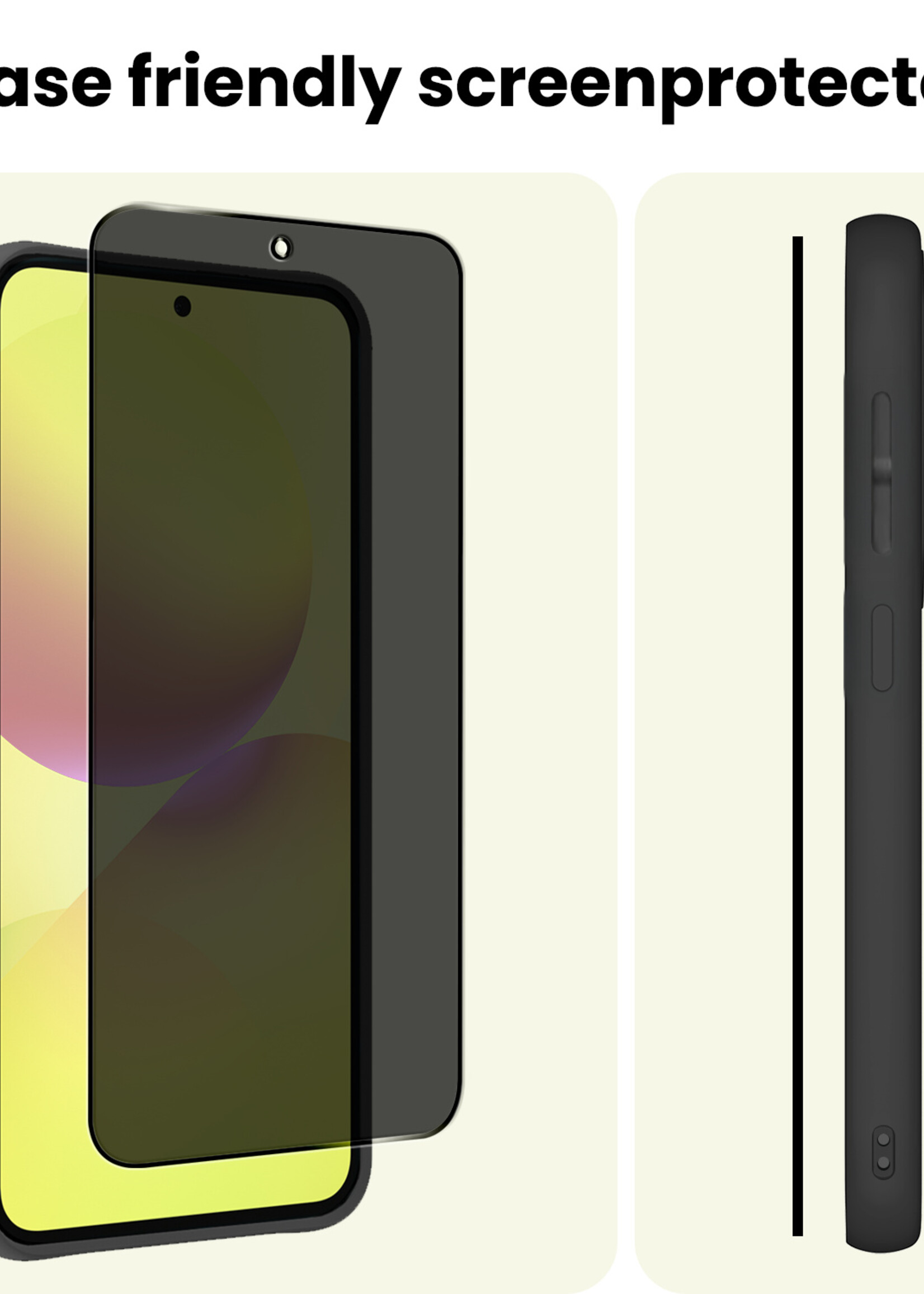 LUQ LUQ Samsung Galaxy A36 Screenprotector Glas Privacy