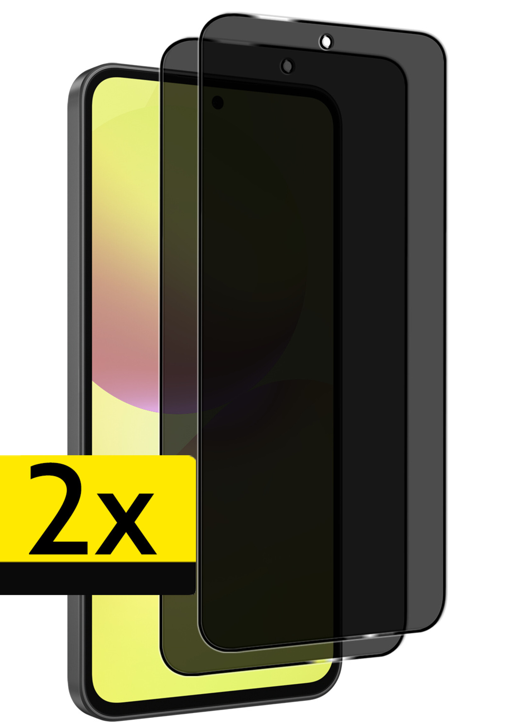 LUQ LUQ Samsung Galaxy A36 Screenprotector Glas Privacy - 2 PACK