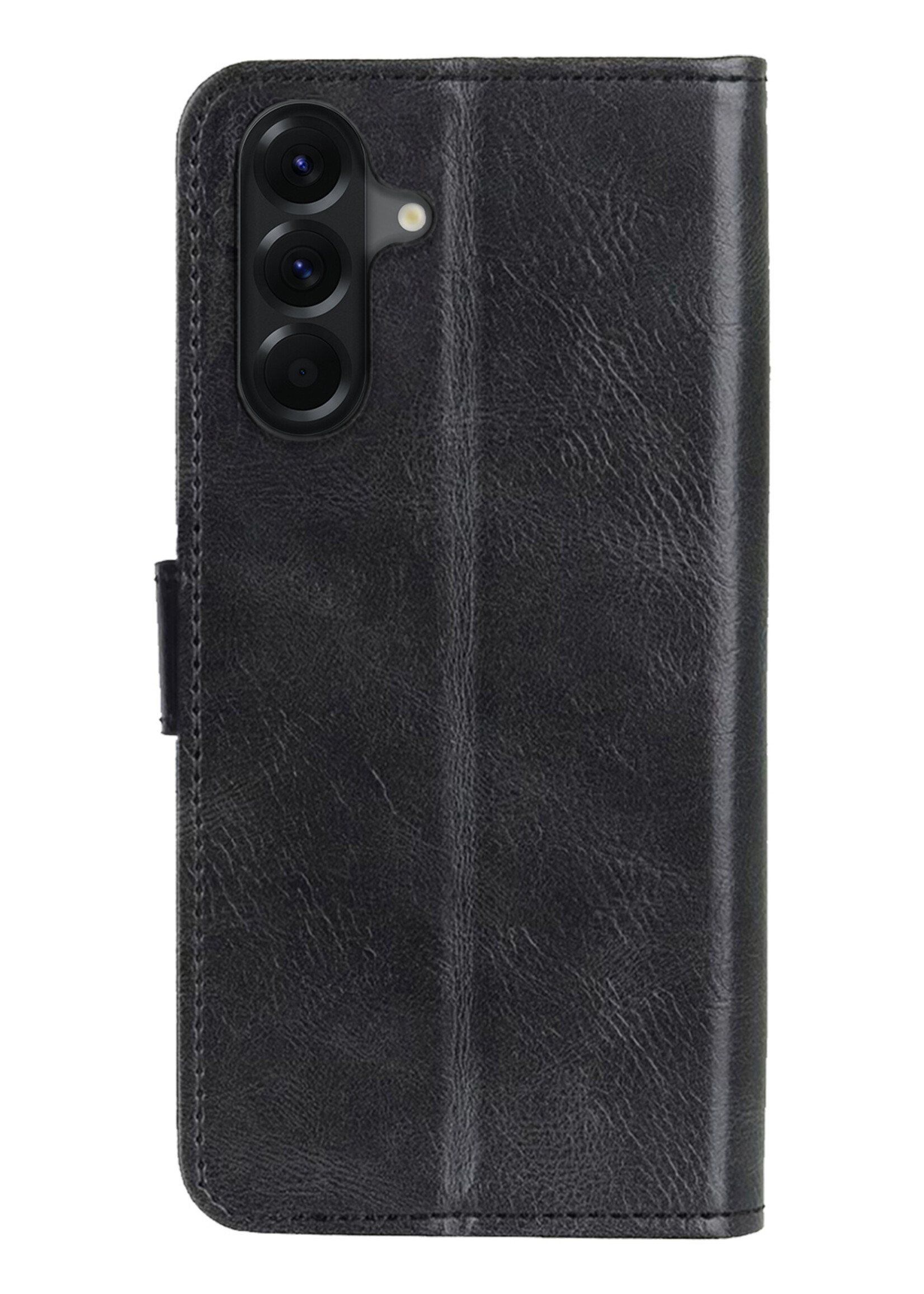 LUQ LUQ Samsung Galaxy A26 Hoesje Bookcase - Zwart