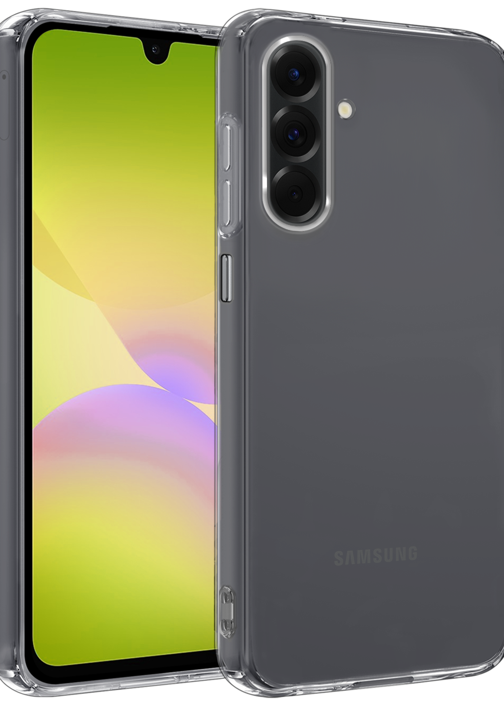 LUQ LUQ Samsung Galaxy A26 Hoesje Siliconen - Transparant