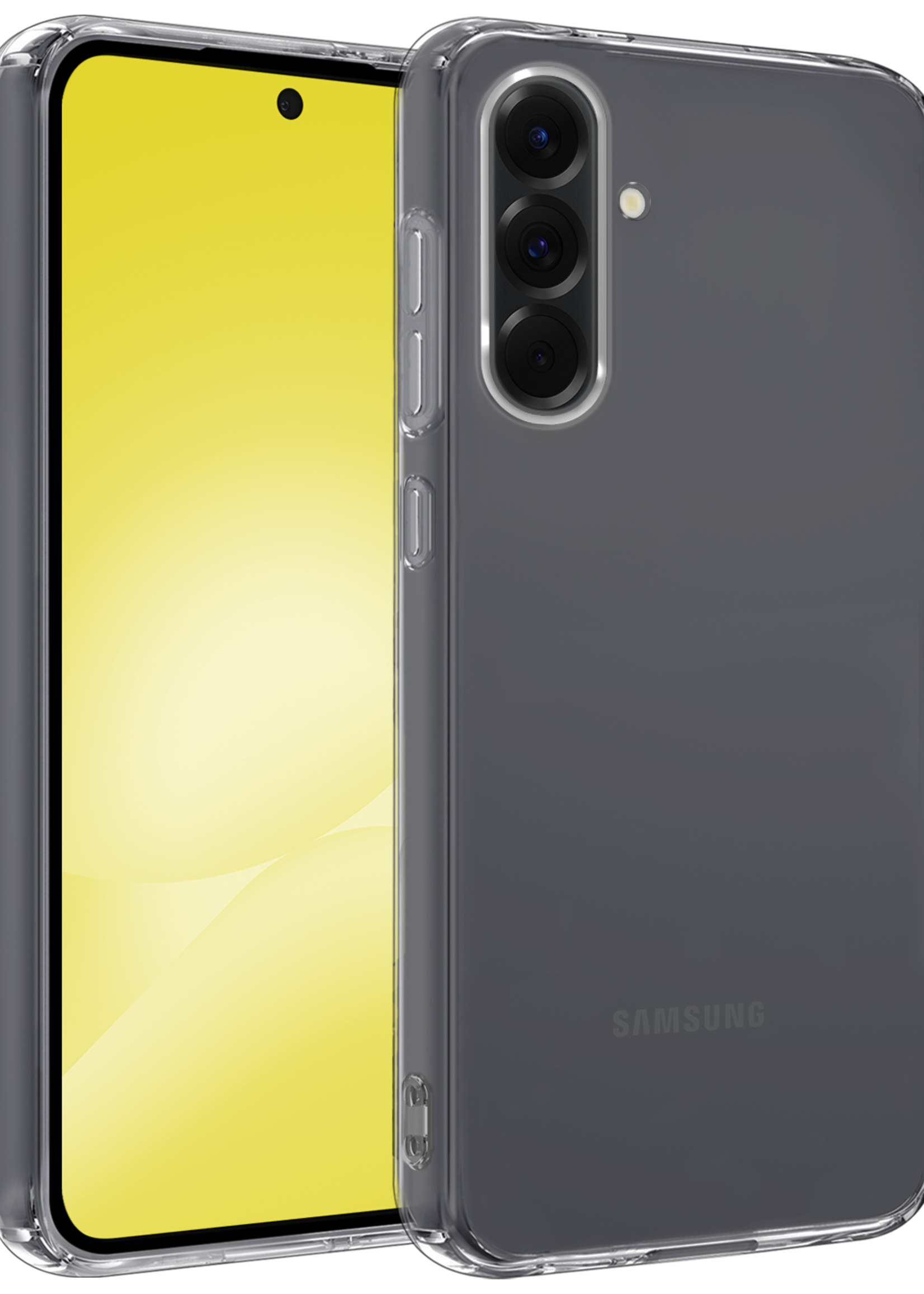 LUQ LUQ Samsung Galaxy A56 Hoesje Siliconen - Transparant