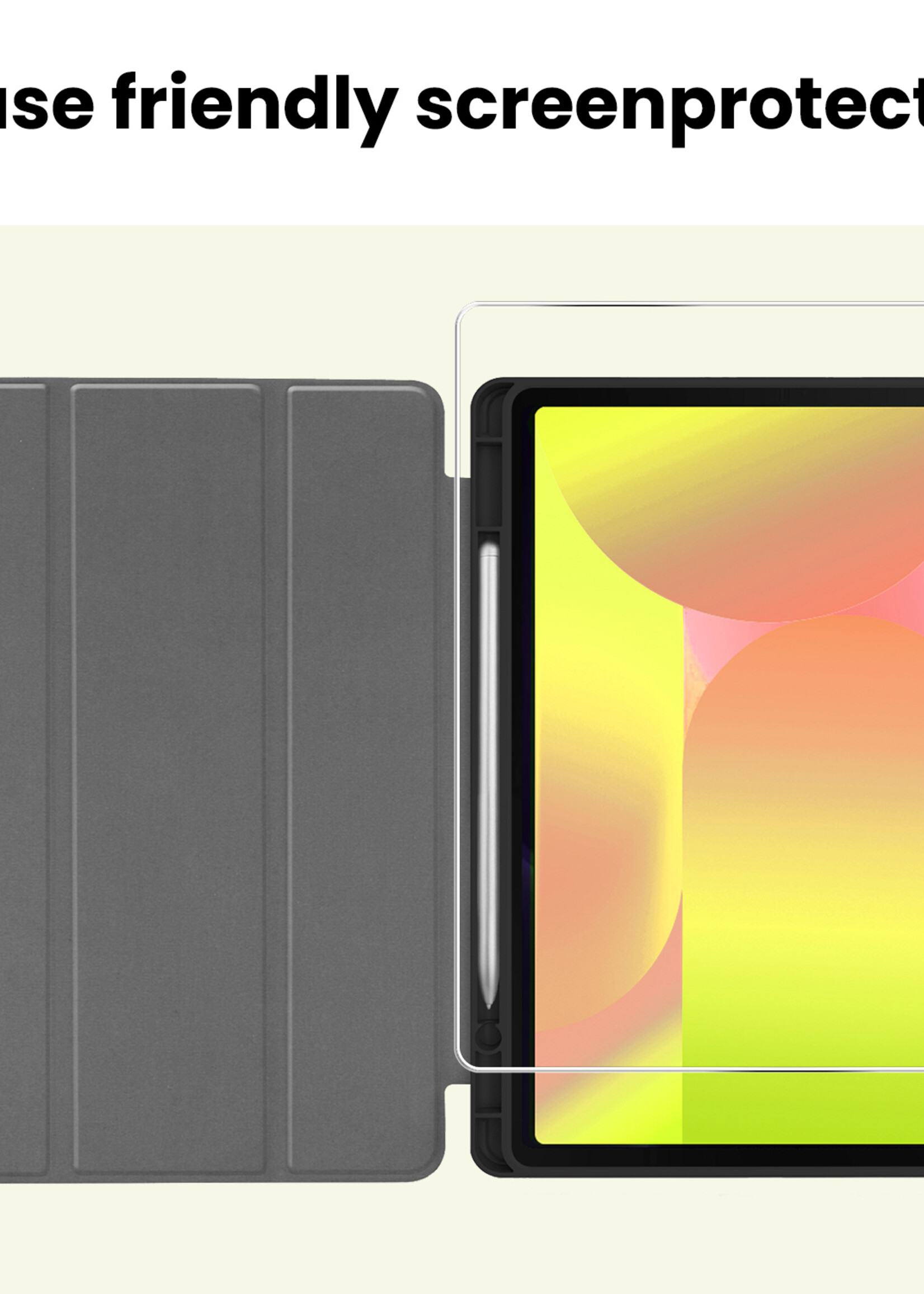 LUQ LUQ Samsung Galaxy Tab S10 FE Screenprotector - 3 PACK