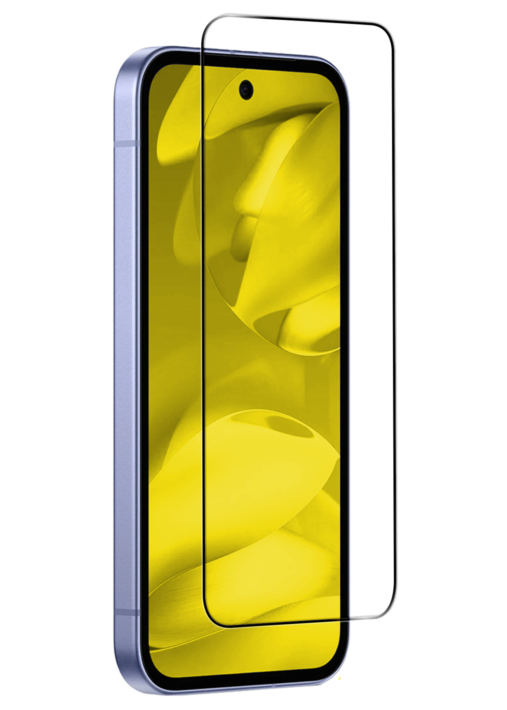 LUQ LUQ Google Pixel 9a Screenprotector Glas Full Cover