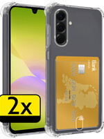 LUQ LUQ Samsung Galaxy A26 Hoesje Pashouder - 2 PACK