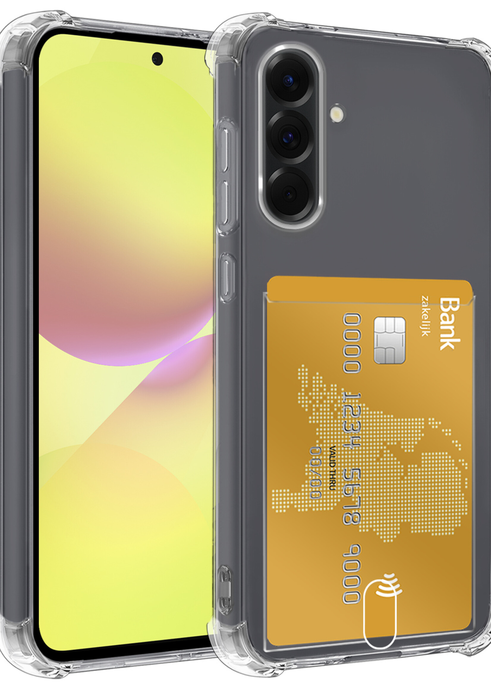 LUQ LUQ Samsung Galaxy A36 Hoesje Pashouder