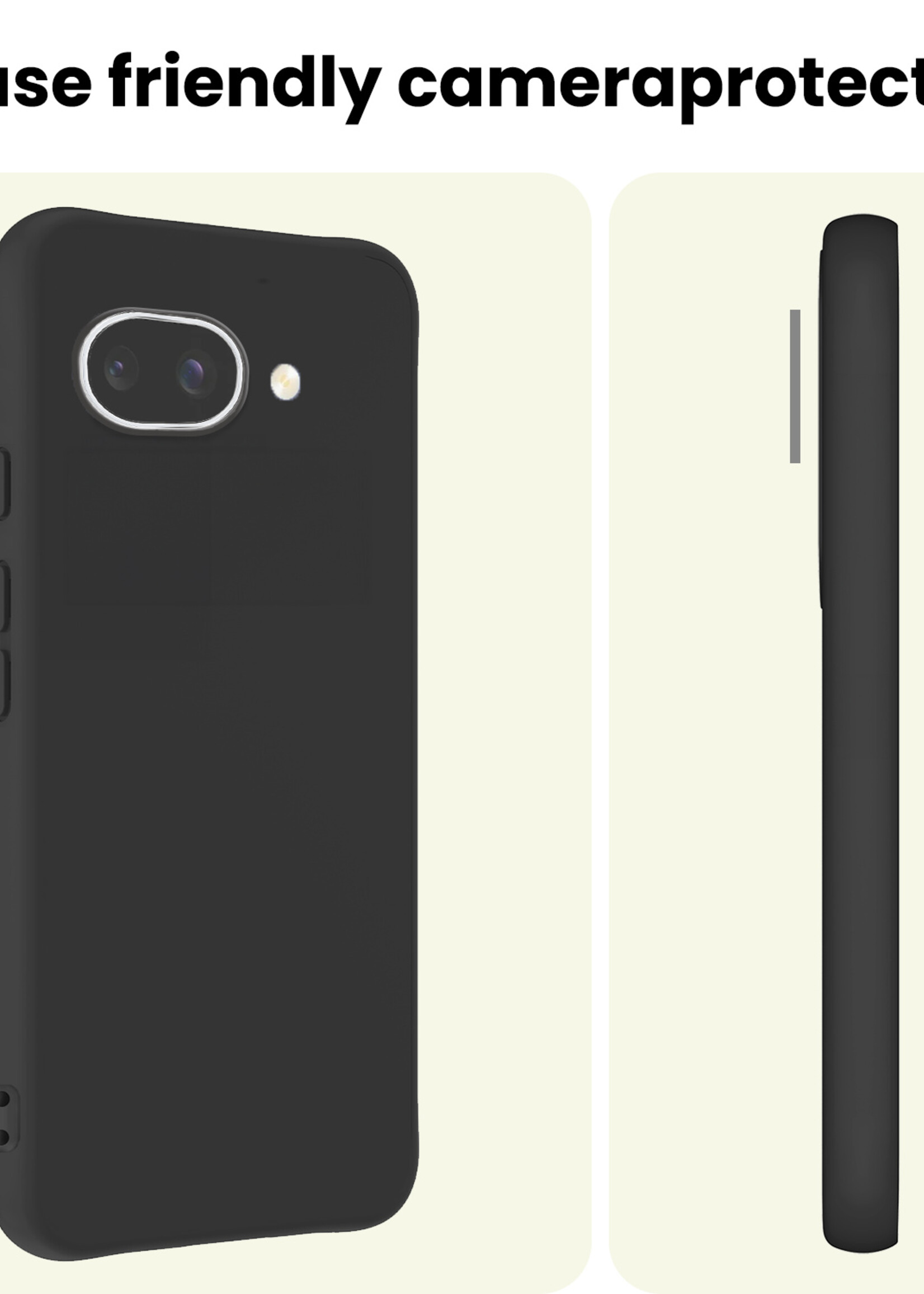 LUQ LUQ Google Pixel 9a Camera Screenprotector - 2 PACK