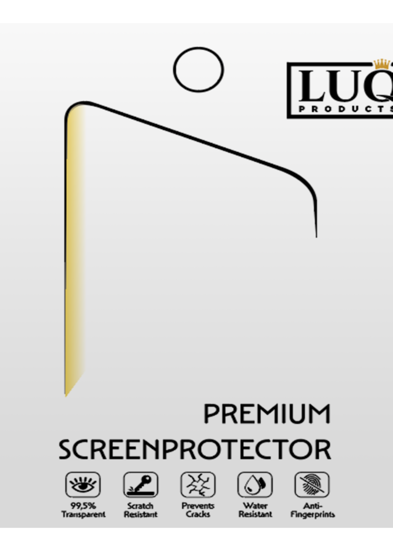 LUQ LUQ Google Pixel 9a Camera Screenprotector - 2 PACK