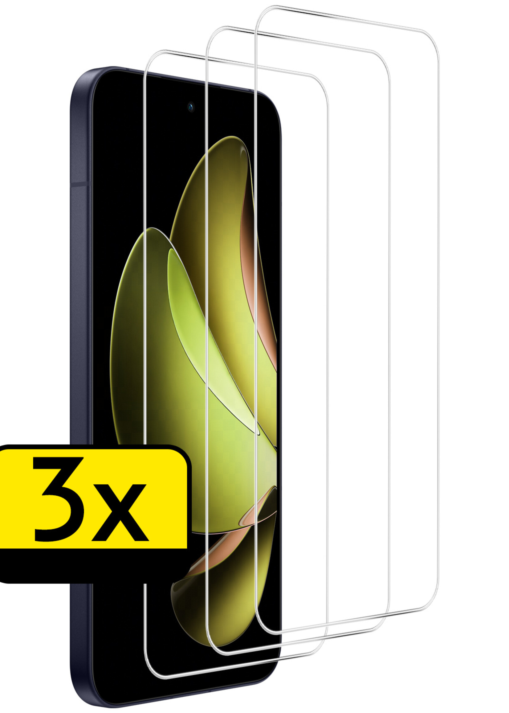LUQ LUQ Oppo Reno13 Screenprotector - 3 PACK