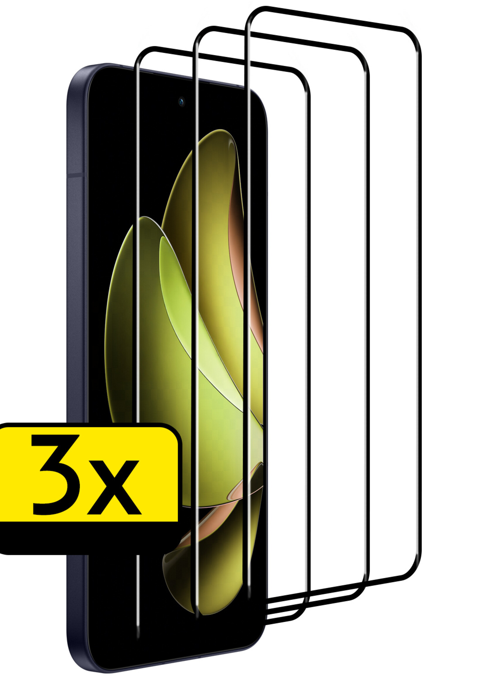 LUQ LUQ Oppo Reno13 Pro Screenprotector - 3 PACK