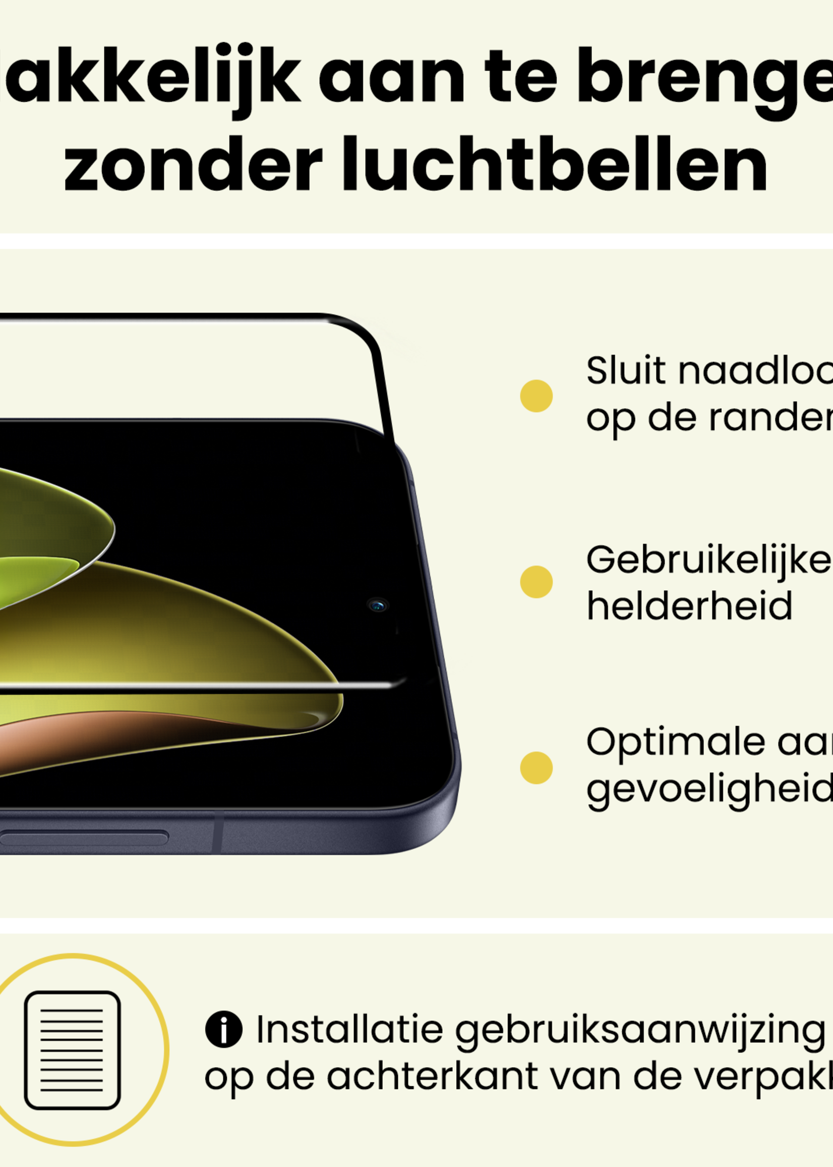 LUQ LUQ Oppo Reno13 Pro Hoesje Shockproof Met 2x Screenprotector
