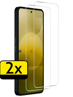 LUQ LUQ Nothing Phone (3a) Screenprotector Glas  - 2 PACK