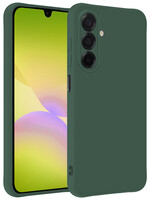 LUQ LUQ Samsung Galaxy A26 Hoesje Siliconen - Donkergroen