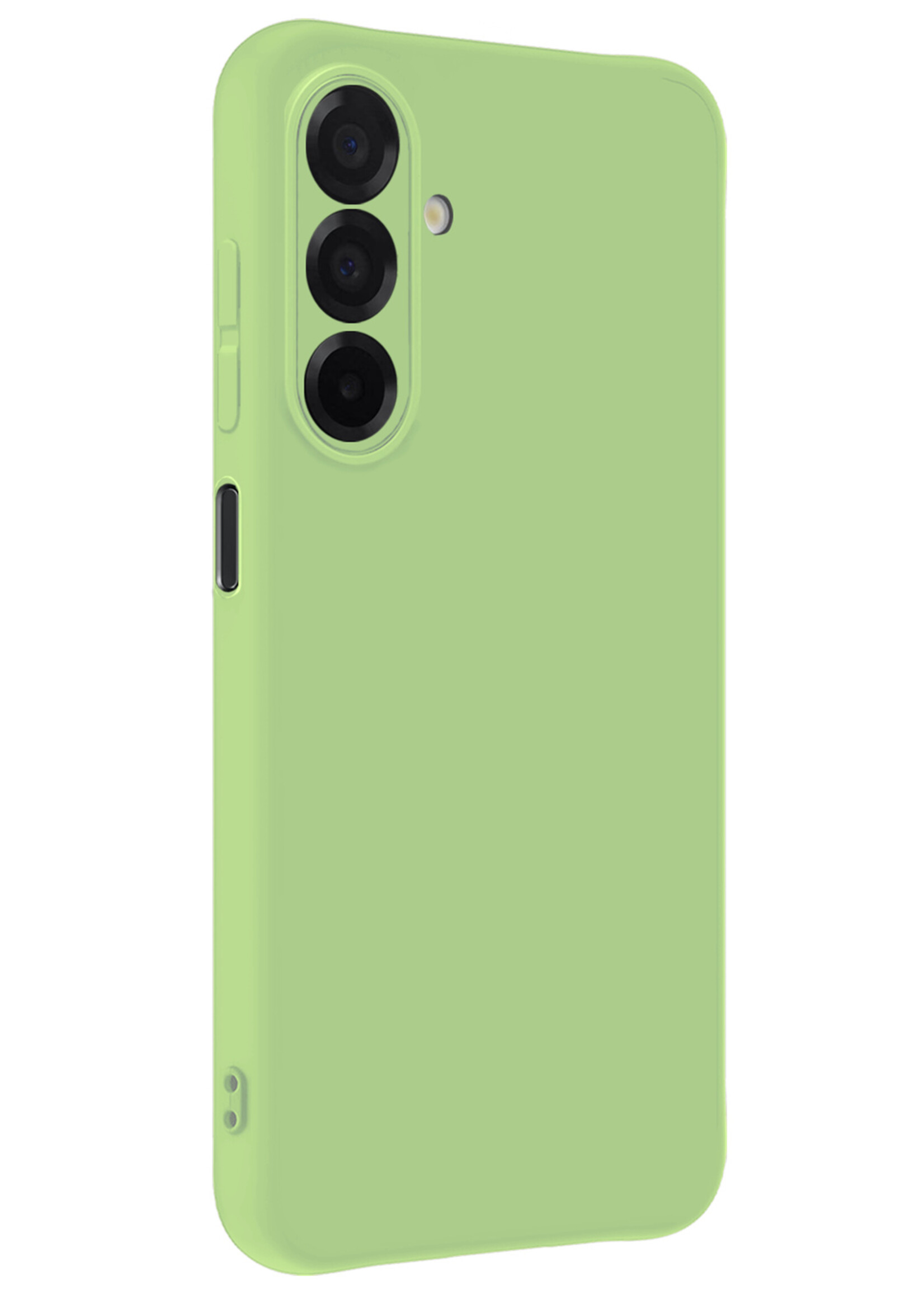 LUQ LUQ Samsung Galaxy A26 Hoesje Siliconen - Groen