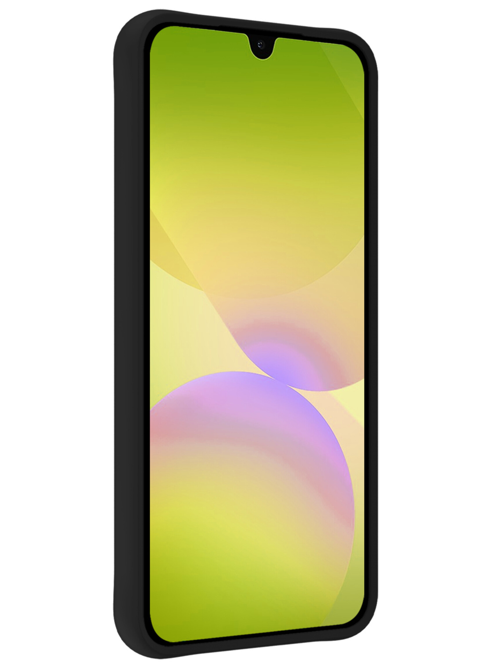 LUQ LUQ Samsung Galaxy A26 Hoesje Siliconen - Zwart