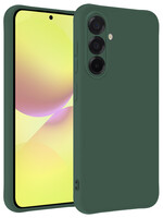 LUQ LUQ Samsung Galaxy A36 Hoesje Siliconen - Donkergroen