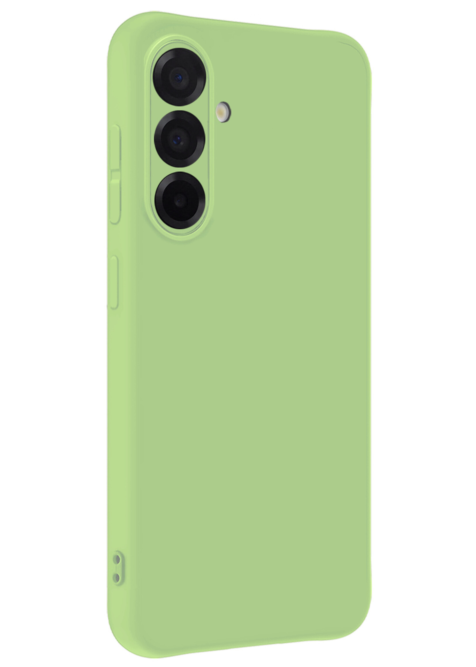 LUQ LUQ Samsung Galaxy A36 Hoesje Siliconen - Groen