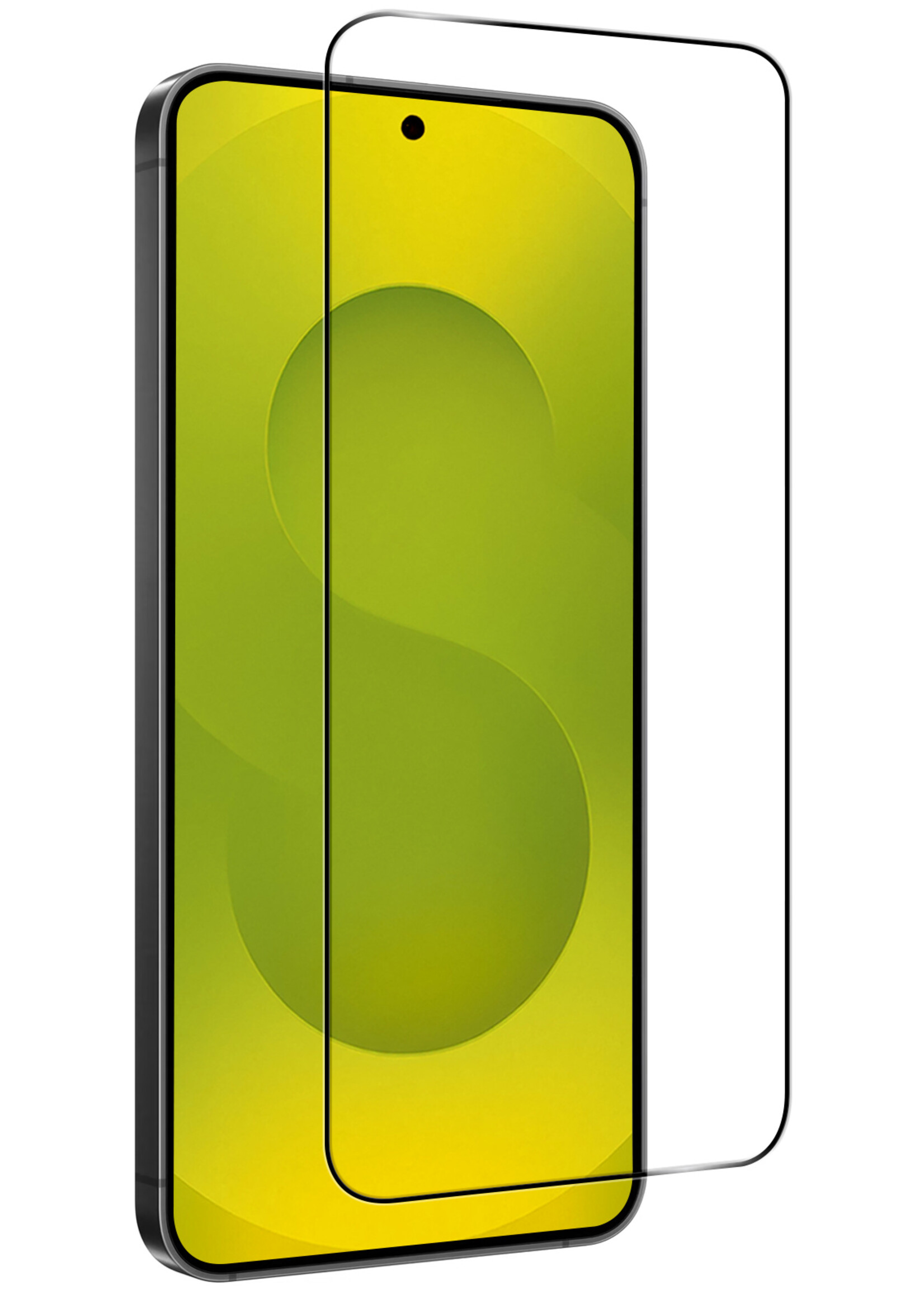 LUQ LUQ Samsung Galaxy S25 Edge Screenprotector Glas Full Cover