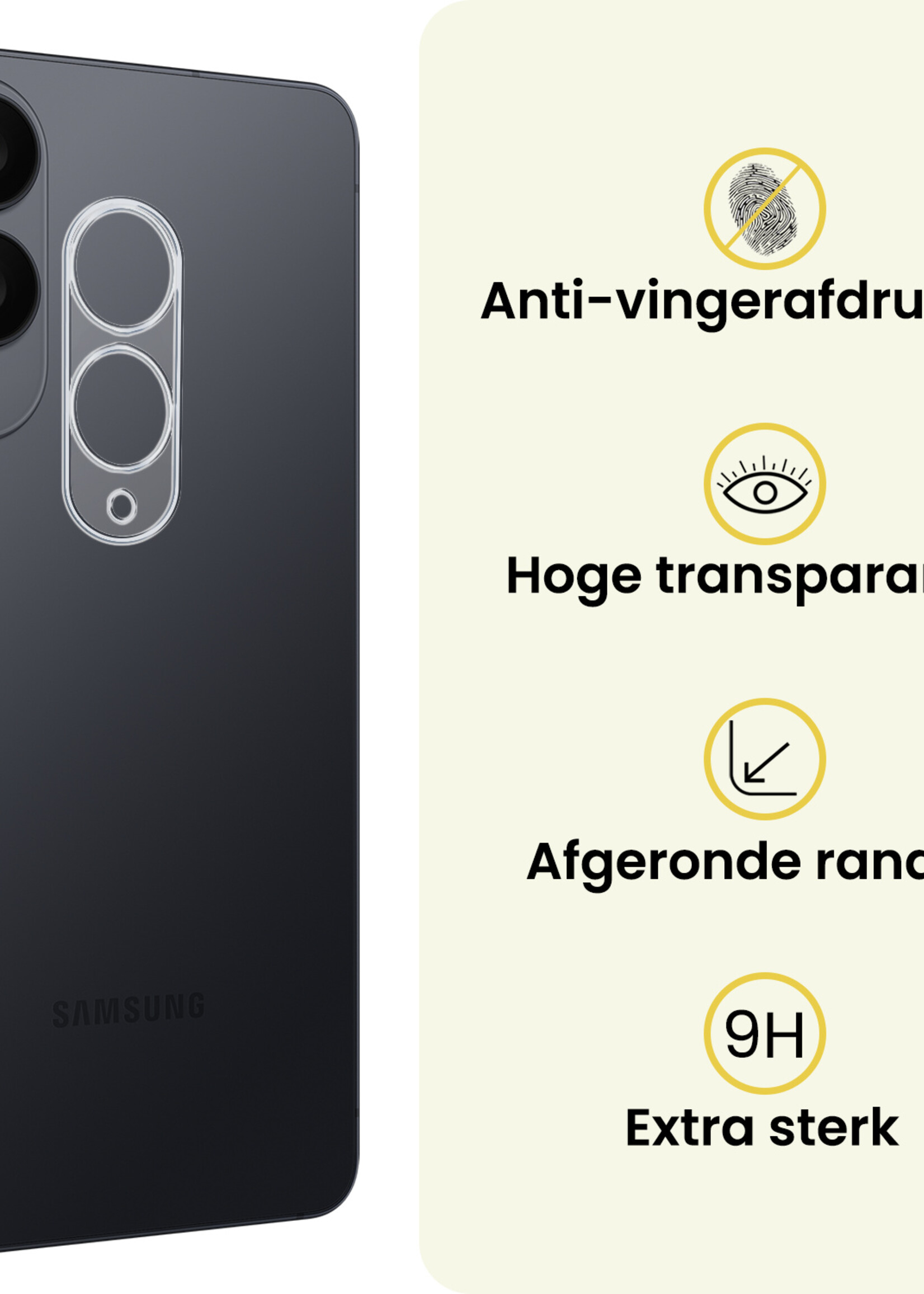 LUQ LUQ Samsung Galaxy S25 Edge Camera Screenprotector