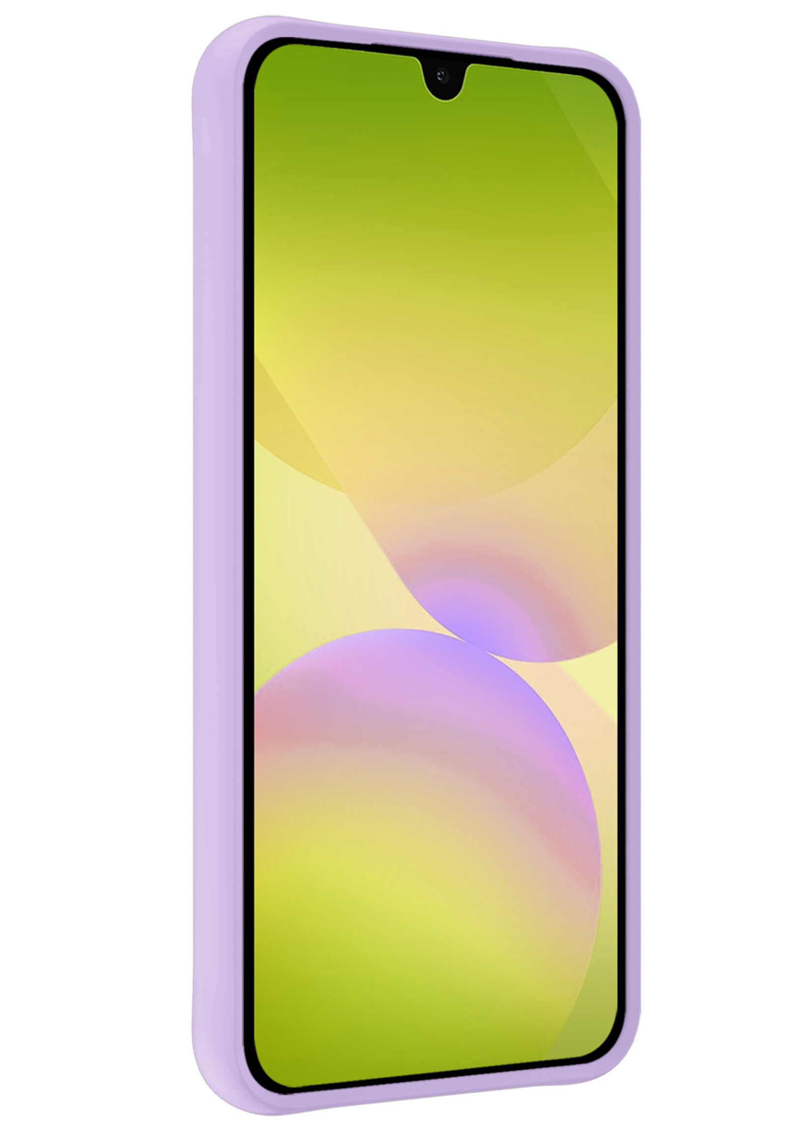 LUQ LUQ Samsung Galaxy A26 Hoesje Siliconen - Lila