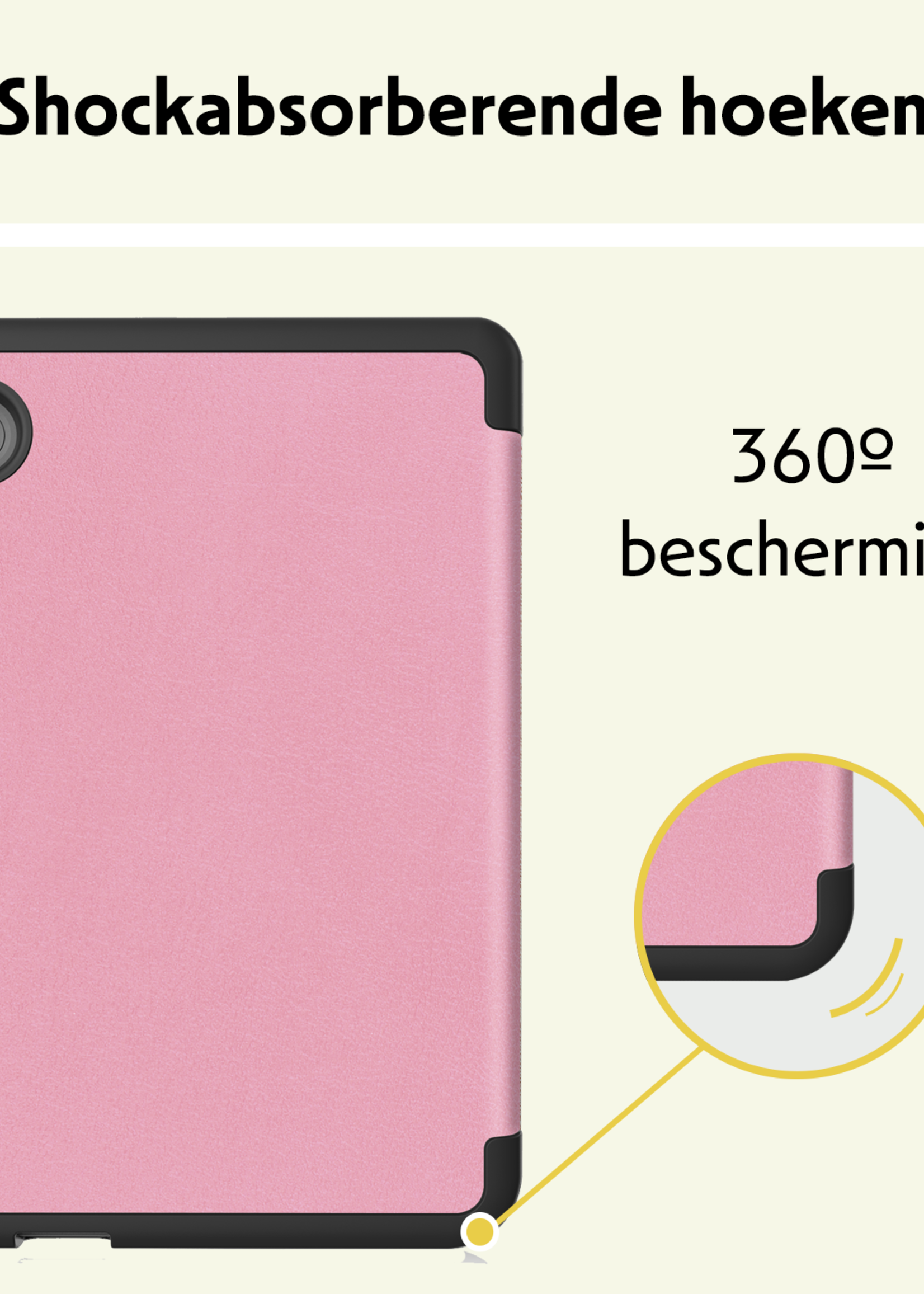 LUQ LUQ Kobo Clara Colour Hoesje - Roze