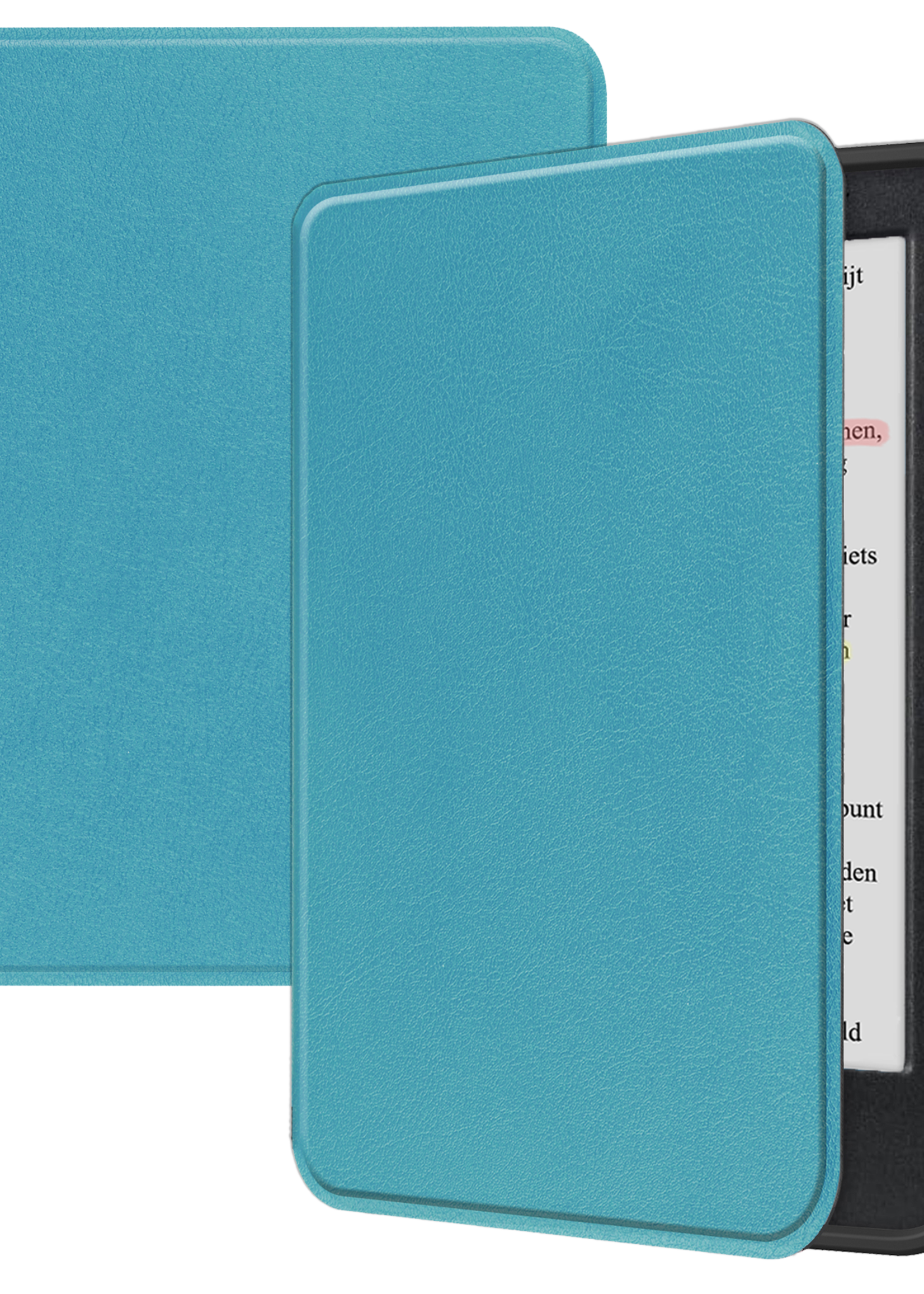 LUQ LUQ Kobo Clara Colour Hoesje - Turquoise