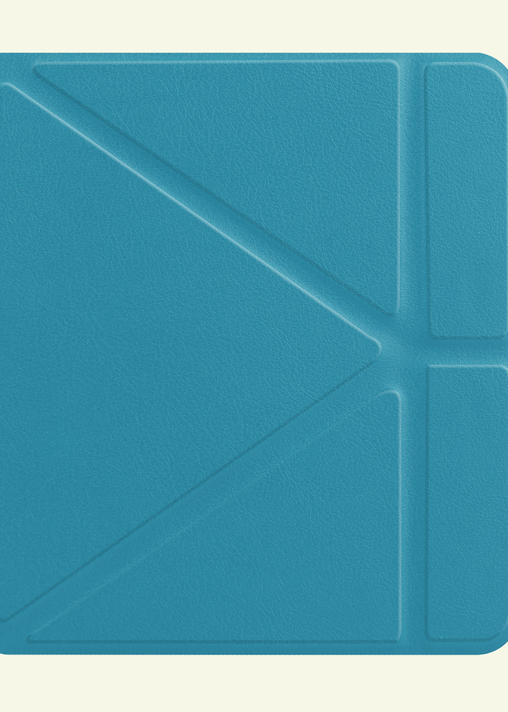 LUQ LUQ Kobo Libra Colour Hoesje Met Screenprotector - Turquoise