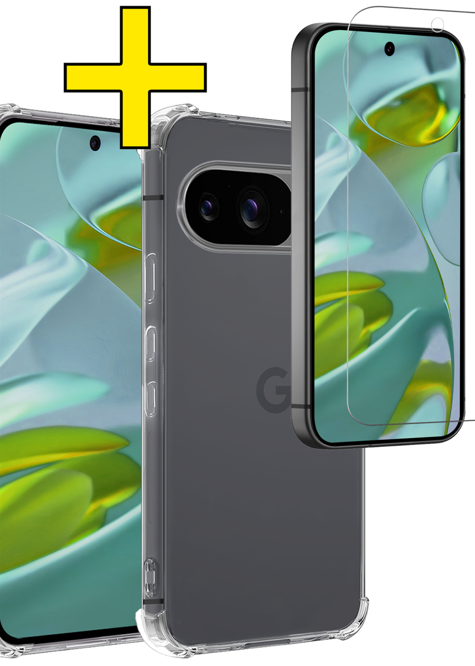 LUQ LUQ Google Pixel 10 Hoesje Shockproof Met Screenprotector