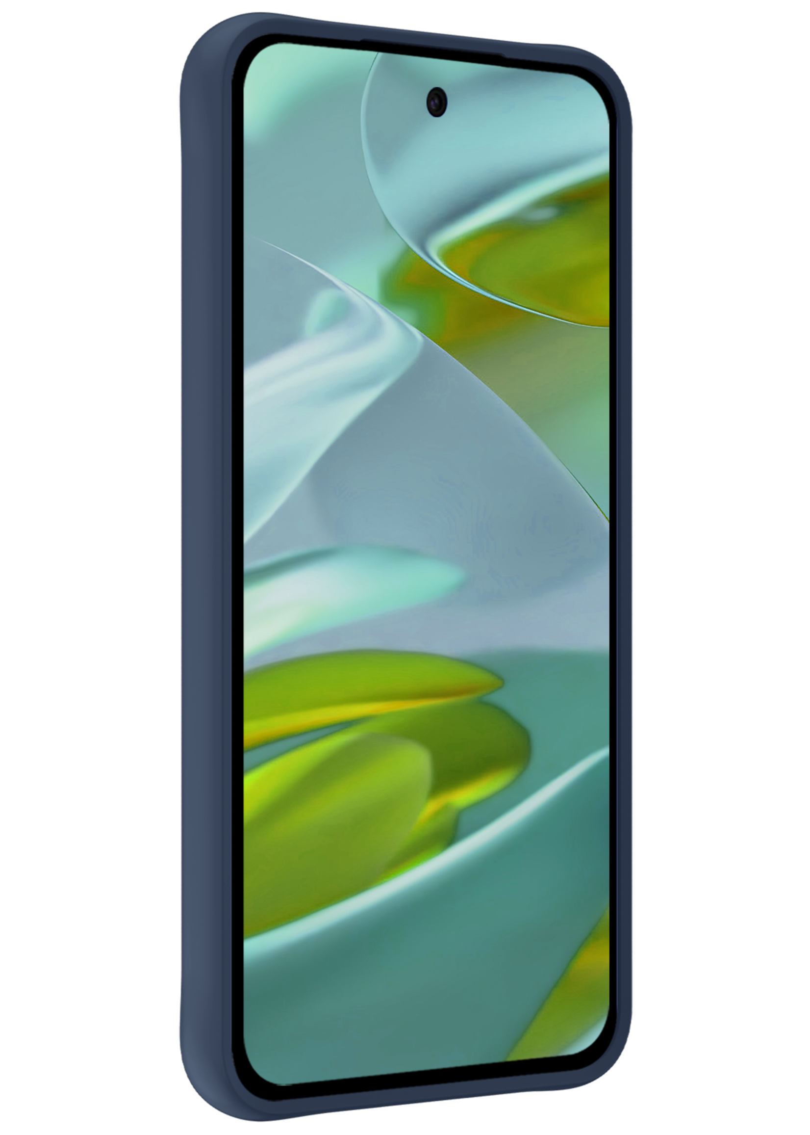 LUQ LUQ Google Pixel 10 Pro Hoesje Siliconen - Donkerblauw - 2 PACK