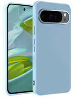 LUQ LUQ Google Pixel 10 Pro XL Hoesje Siliconen - Lichtblauw