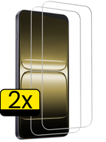 LUQ LUQ OnePlus Nord 5 Screenprotector Glas - 2 PACK