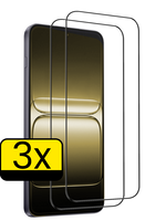 LUQ LUQ OnePlus Nord 5 Screenprotector Glas  Full Cover - 3 PACK